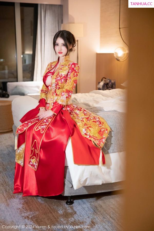 陈诗诗 诗诗 [XiuRen]高清写真图 2024.11.22 No.9494 诗诗kiki 美腿新娘第18张图片